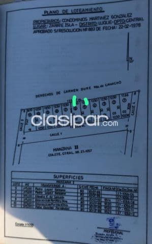 Luque, prox. Aeropuerto, loma merlo: 750 m2, prox asfalto, totalmente amurallado