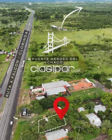 Terreno estratégico sobre ruta falcón clorinda — foto 2