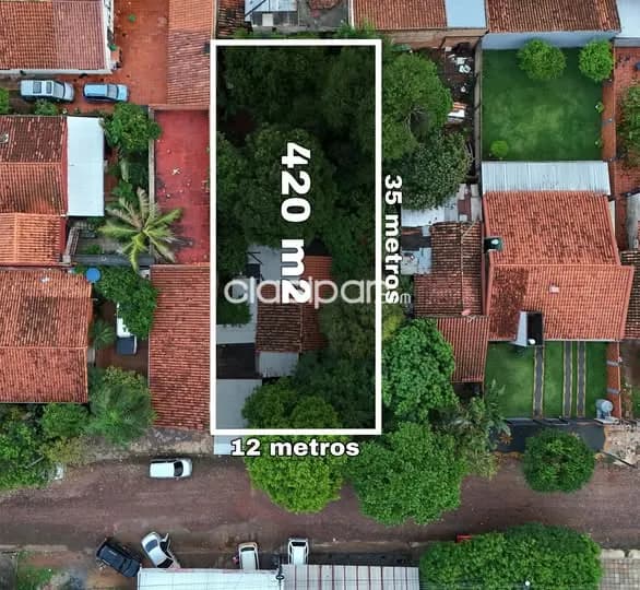En venta - terreno con casa a demoler o reformar en Luque, barrio molino cod 6225 — foto 2