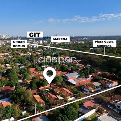 En venta - terreno con casa a demoler o reformar en Luque, barrio molino cod 6225 — foto 4