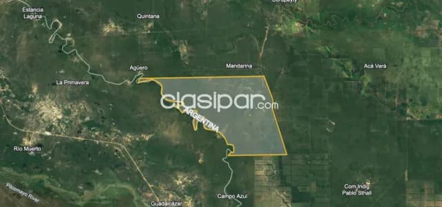 Campo de 8.141 Hectáreas en Boquerón, Sobre el Río Pilcomayo - CLCS7650799 — foto 3