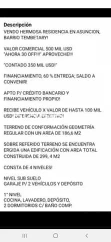 Hermosa residencia en Villa Morra 8b, foto 3