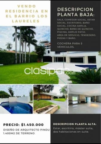 Residencia en barrio los laureles