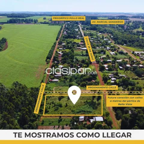 Terreno En Bella Vista Sur Amplio En Esquina A Precio De Lote A Minutos Del Centro — foto 3