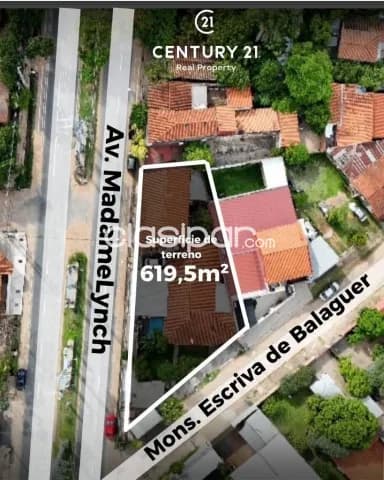 En venta importante esquina sobre primer presidente, barrio mbocayaty — foto 3