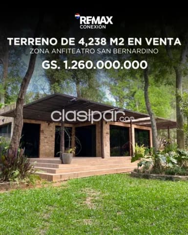 Terreno de 4,238 m2 Zona Anfiteatro San Bernardino — foto 2