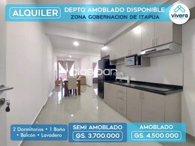 de DPTO de 2 DORMS en ENCARNACION - Unidad Amoblada y a Estrenar!!, foto 2