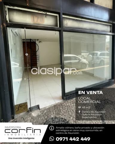 Local comercial sobre calle 14 de mayo, supercentro de Asunción — foto 2