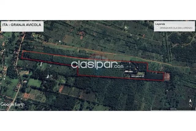 Granja avicola funcionando en ita bo.yhovy terreno 140.000 m2 — foto 3