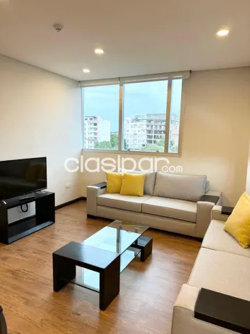 En Alquiler Hermoso Departamento Amoblado de 2 Habitaciones en Villa Morra A301, foto 3