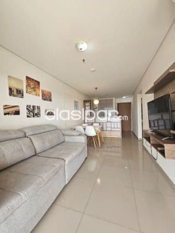 departamento de 1 dormitorio amoblado c/renta c/piscina B° Mburucuyá COD V0335