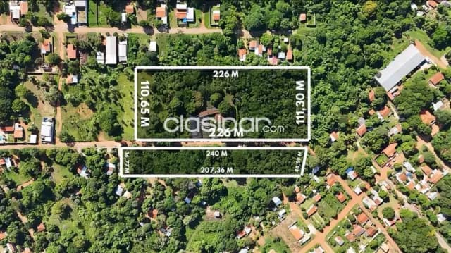 Terreno de 8.000 m2 en limpio a pasos de la ruta Luque -limpio — foto 3