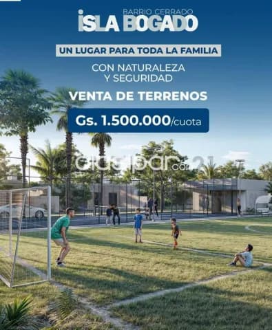 De terrenos en el barrio cerrado isla bogado, Luque, foto 3