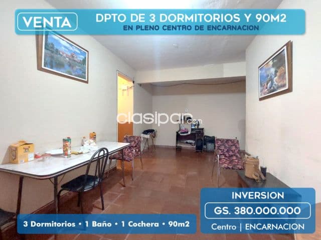 Oportunidad de inversion!! Depto de 3 dormitorios con 90m2, foto 1