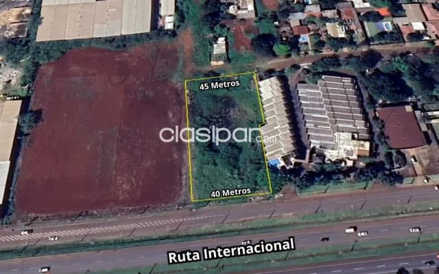 Terreno sobre ruta en CDE con salida a dos calles, foto 2