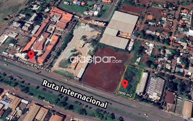 Terreno sobre ruta en CDE con salida a dos calles, foto 3