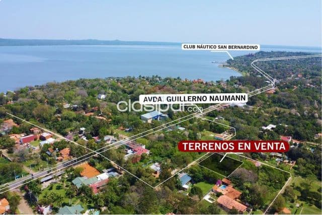 Terreno de 589 m² - Venta - San Bernardino zona Centrica , Paraguay