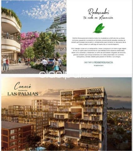 En venta exclusivo dpto de 1 dorm en distrito perseverancia id: 44654