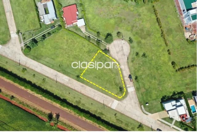 Hernandarias - terreno 664m2 - dentro de condominio costa del lago . Esquina — foto 5