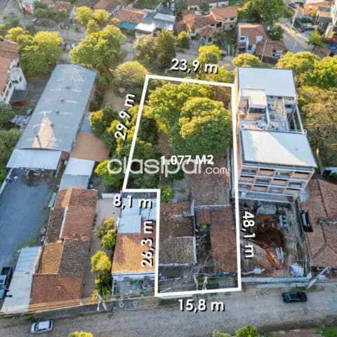 Terreno Comercial / Corporativo en Santísima Trinidad - 1077 m2 — foto 2