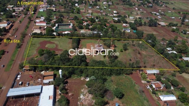 2 hectáreas en venta sobre ruta sexta en Tomás Romero Pereira, Itapúa — foto principal