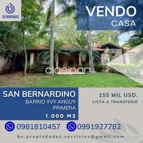 📍vendo casa en San Bernardino - barrio yvy anguy primera !!!, foto 2