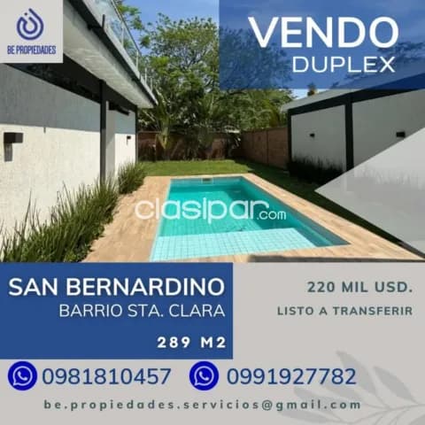 📍vendo duplex de lujo en San Bernardino - barrio sta. Clara !!!, foto 2