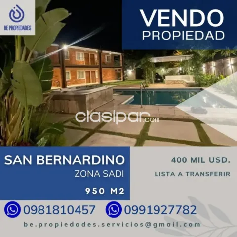 📍vendo espectacular propiedad en San Bernardino - zona sadi !!!, foto 2