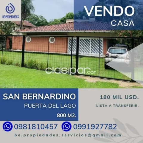 📍vendo casa en San Bernardino - puerta del lago!!! — foto 2