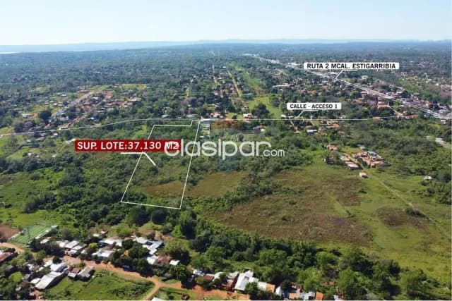 En venta terreno de 3.7 hectareas en itaugua — foto 2