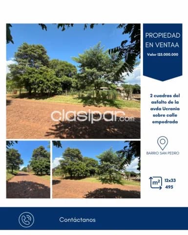 Terreno en venta barrio san pedro curupayty Encarnación, foto 3