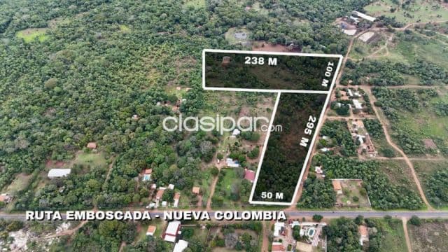 Terreno Rural en Emboscada Sobre Ruta Pavimentada - 3 Ha