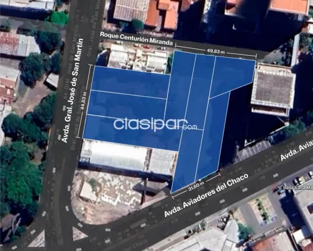 Terreno en venta sobre av. Aviadores del chaco — foto 2