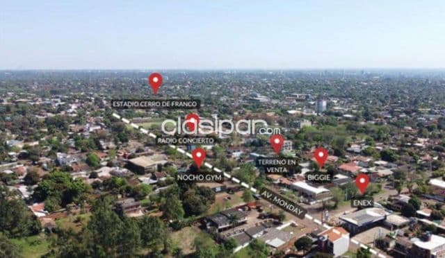 En Venta Terreno de 600 m2 en Área 5 de Alto Paraná, Presidente Franco V228