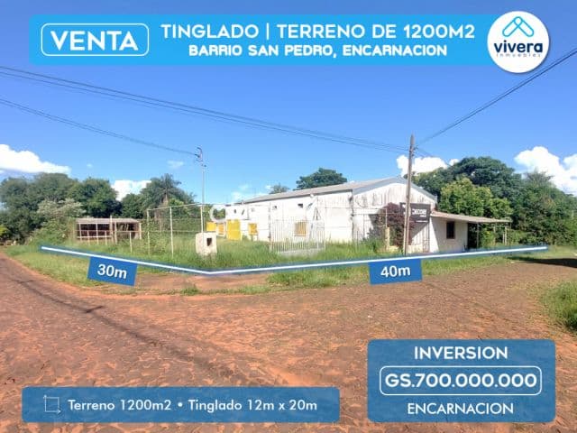 OFERTA IMPERDIBLE!! Tinglado con Amplio Terreno de 1.200m2, foto 1