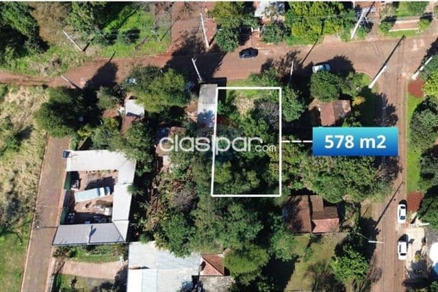 Terreno ubicado en el barrio Santa María, en una zona de constante crecimiento