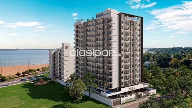 Departamentos en venta en Encarnación - Av Costanera