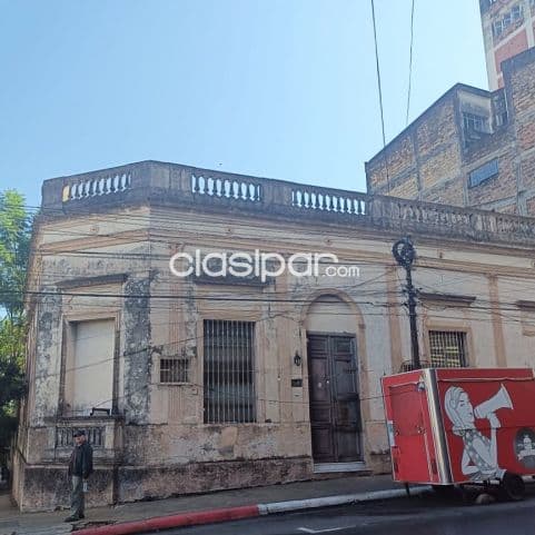 esquina patrimonial de 33 X 29 en el centro de Asunción — foto principal
