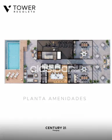 Amplio monoambiente en venta en V tower Recoleta — foto 3