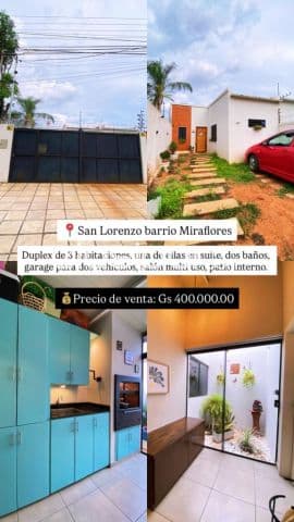 duplex de 3 dormitorios en San Lorenzo, MIraflores