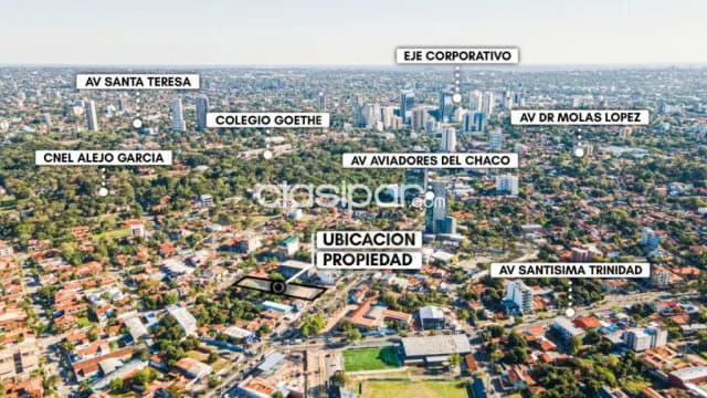 Importante terreno de calle a calle sobre avda aviadores del chaco Asunción — foto 5