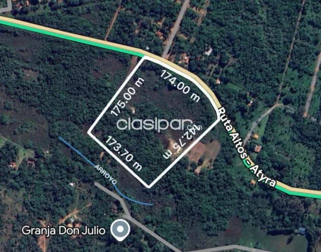 terreno 2.4 hectáreas con arroyo en Altos Cordillera — foto 5