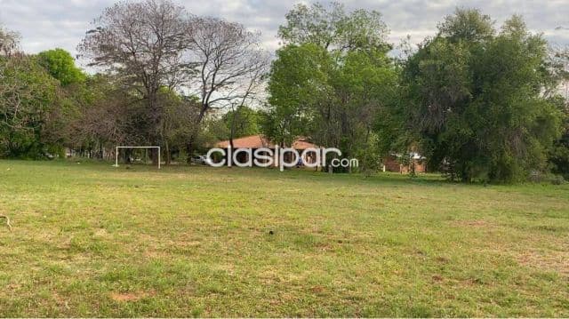 terreno con casa de 1 hectárea sobre Americo Picco en Villa Elisa
