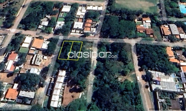 2 terrenos en esquina en altos del golf – zona yacht Lambaré cod v0349 — foto 1