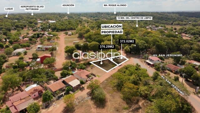 2 Terrenos en LIMPIO, ubicado en esquina