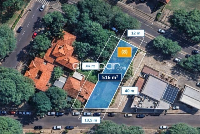 Terreno de calle a calle boggiani y mcal lopez