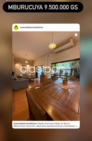 Mburucuya, alquilo/vendo: Distinguido triplex, 248 m2, 3 dormit, amplitud, fina terminacio — foto 5