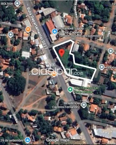 Terreno 4480 m2 Capiatá sobre Ruta D027, foto 2
