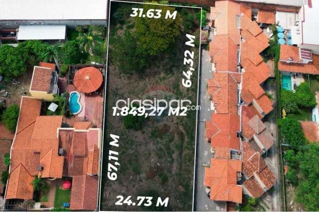 Terreno 1.849 m² en Barrio San Jorge – Zona Aviadores