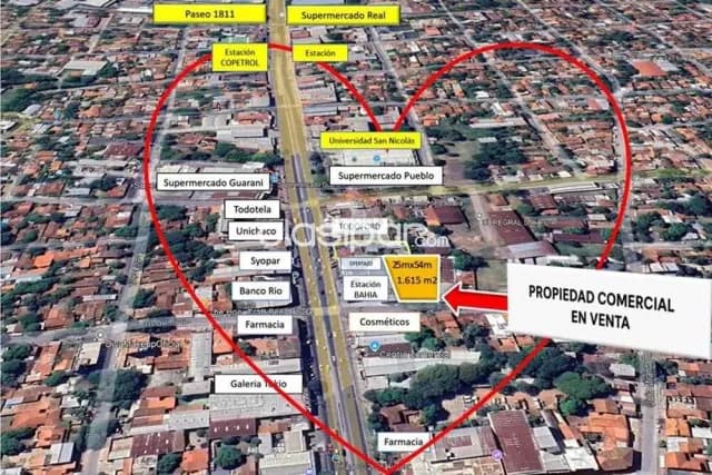 Terreno comercial 1.615 m² cerca de Ruta Mcal. Estigarribia — foto 4